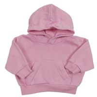 Ružová oversize mikina s kapucňou Primark