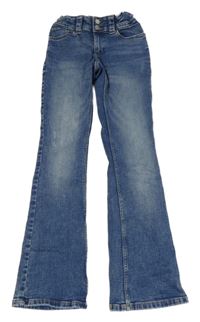 Modré bootcut rifle H&M