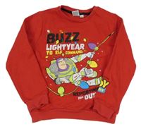 Červená mikina s ToyStory Disney