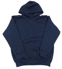 Tmavomodrá mikina s kapucňou