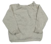 Svetlobéžový ľahký sveter s nápisom Mamas&Papas