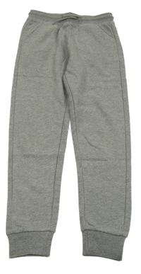 Sivé melírované tepláky Nutmeg