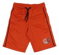 Červené sportovní kraťasy Dopodopo