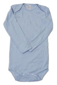 Světlemodré pruhované body
