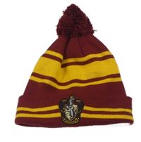 Vínovo-hořčicová čepice s bambulí - Harry Potter Primark