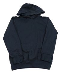 Tmavomodrá mikina s kapucňou Y.F.K.