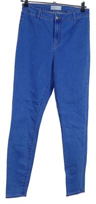 Dámske modré skinny rifle Primark