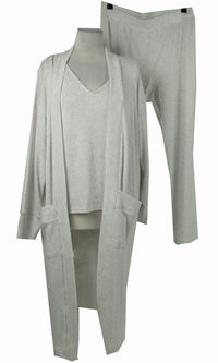 3set - Dámske smotanové úpletové domáceý set + župan F&F