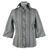 Dámská šedo-barevná pruhovaná halenka Street One 