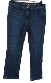 Dámské tmavomodré crop rifle 