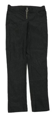 Tmavosivé tregíny so zipsom Pepperts