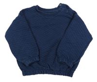 Tmavomodrá mikina F&F