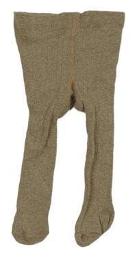 Světlehnědé punčocháče 