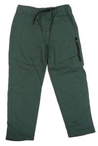 Khaki šusťákové kalhoty Old Navy