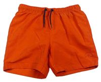 Oranžové plážové kraťasy Primark