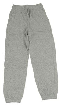 Sivé melírované tepláky H&M