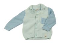 Světlemodro-modrý prepínaci sveter Kuniboo