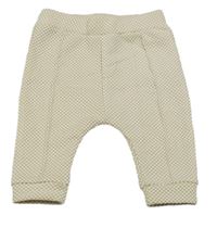 Béžovo-smotanové vzorované tepláky River Island