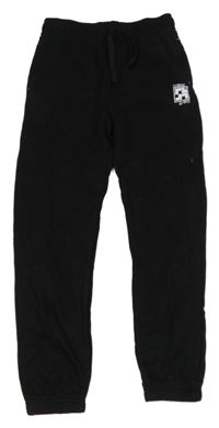 Černé tepláky s nápisem F&F