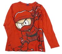 Červené tričko s ninjou Dopodopo