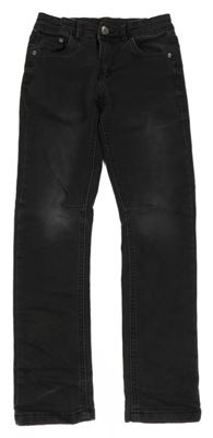 Tmavosivé teplákové rifle Yigga