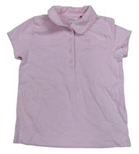 Svetloružové polo tričko ESPRIT
