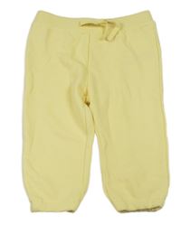 Žluté žebrované tepláky PRIMARK