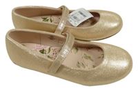 Nové - zlaté baleríny Next vel. 36
