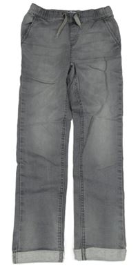 Šedé teplákové rifle John Baner