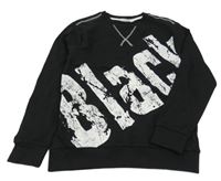 Čierna mikina s nápisom BOYS