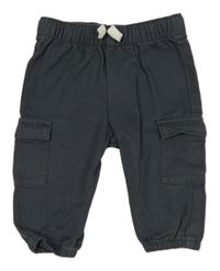 Tmavosivé cargo cuff rifle M&S