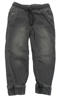 Šedé teplákové slim cuff rifle Denim Co.