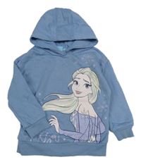 Modrá mikina s Elsou a kapucňou Primark