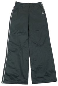 Antracitové športové funkčné tepláky Domyos