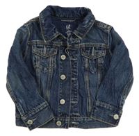 Tmavomodrá riflová bunda GAP