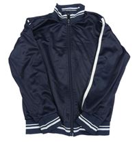 Tmavomodrá športová prepínaci mikina