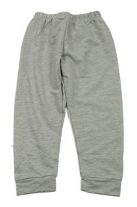 Sivé melírované ľahké tepláky Shein