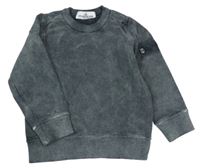 Antracitová mikina Stone Island