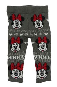 Sivé pletené legíny s Minnie Primark