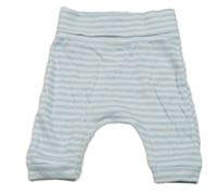 Bielo-modré pruhované tepláky Nutmeg