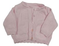 Svetloružový prepínaci sveter Nutmeg