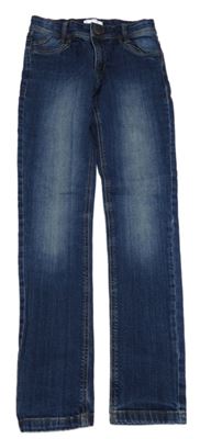 Tmavomodré skinny rifle Charles Vögele