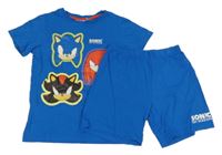 Modré pyžamo se Sonicem a kamarády H&M