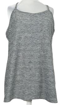 Dámský šedý melírovaný sportovní top F&F