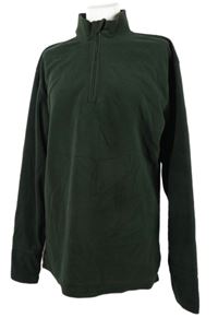 Pánska khaki fleecová funkčná mikina Jahti Jakt