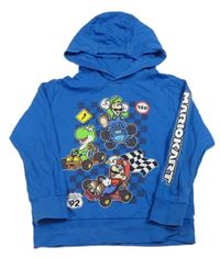 Modré triko se Super Mario a kapucí Next