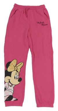 Růžové tepláky s Minnie Disney