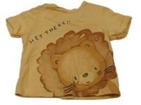 Oranžové tričko se lvem