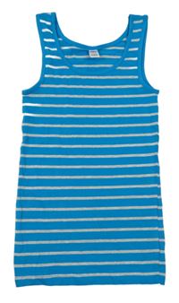 Modro-sivé pruhované tielko Yigga