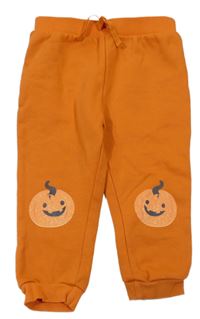 Oranžové tepláky s dýněmi Primark